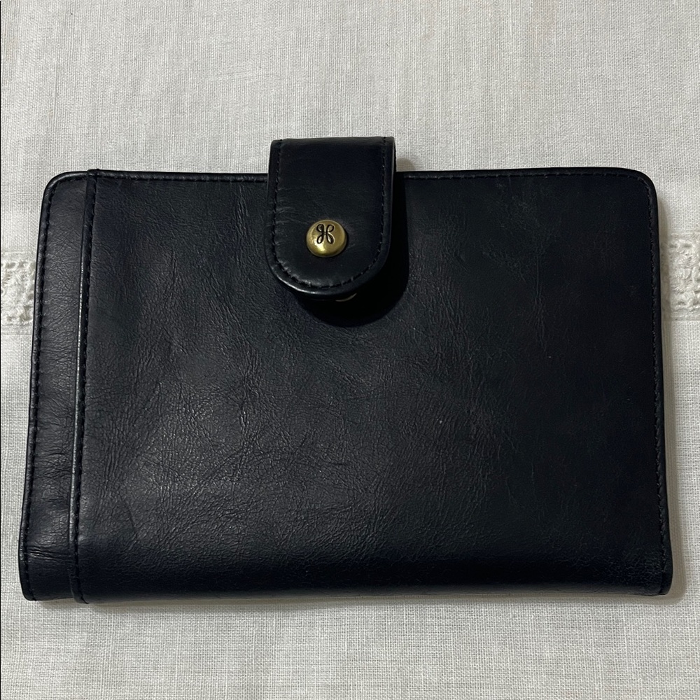 HOBO Black Leather Wallet